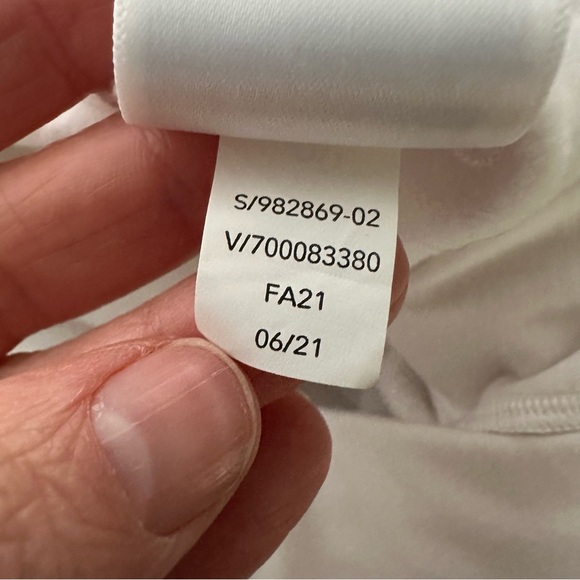 Athleta Triumph Jogger Pants Women's 3X White Lounge Workout Layer Travel Warm - Picture 3 of 8